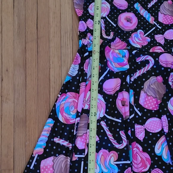 CowCow Womens Sweet Treats Sleeveless Skater Dress Size 2XL - Picture 4 of 6